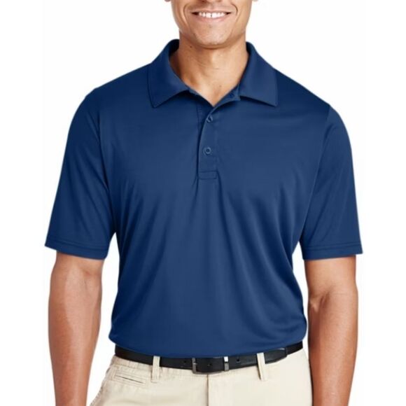 BRAND NEW TEAM 365 3-BUTTON PLACKET MEN'S POLO SHIRT - Picture 1 of 16